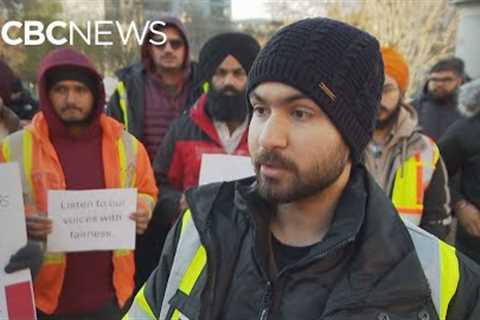 Ontario skilled trade workers protest after province axes 2,600 immigration applications