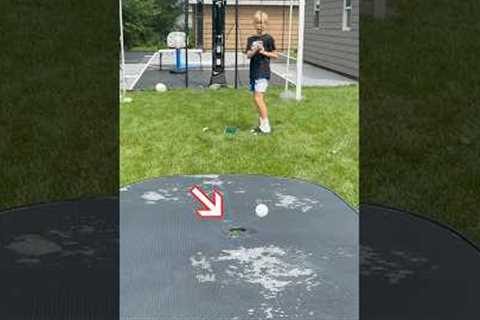 IMPOSSIBLE Perfect Fit Golf Trick Shot
