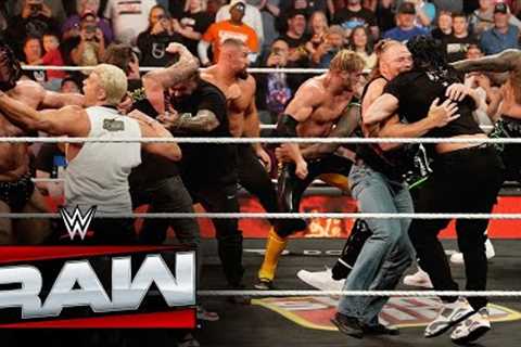 Reigns, Lesnar, Rhodes, Punk and crew brawl before WarGames: Raw highlights, Nov. 24, 2025