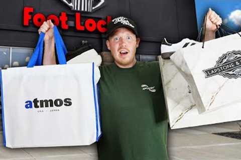 Hunting For The BEST SNEAKERS For RETAIL At Local Sneaker Stores