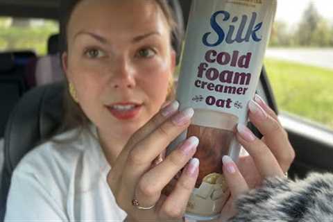 asmr/ grocery shopping HAUL🫐🧀🥒 (couponing, tapping, over explaining)