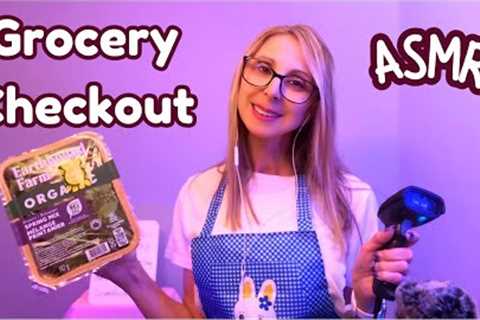 ASMR Grocery Store Clerk Roleplay 🛒 Relaxing Checkout, Scanning &amp; Bagging Sounds