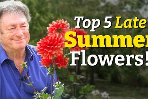5 Stunning Late Summer Flowers You NEED in Your Garden