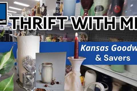 This Takes The Cake! Goodwill &amp; Savers Thrift With Me! Shopping For Vintage Home Decor &amp;..