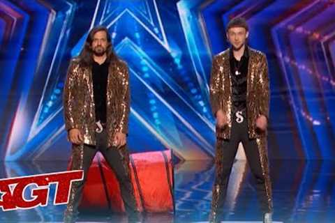 Siegfried And Joy Make The Judges LAUGH Out Loud With Their Silly Magic Act!