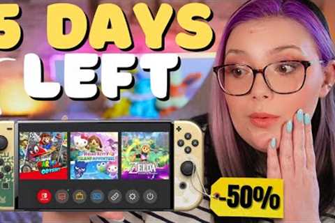 Nintendo's BIGGEST Sale Ever! (15+ Incredible Sale Games!)