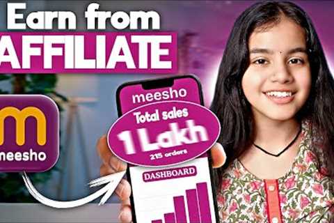 Meesho Affiliate Program Kaise Join Kare? Full Tutorial for Beginners