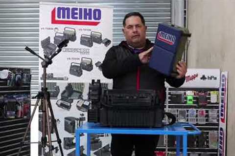 Meiho 7090N Demonstration - Ultimate Tackle Box in Action!