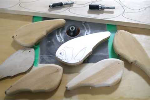 How to make perfect lure blanks with a router