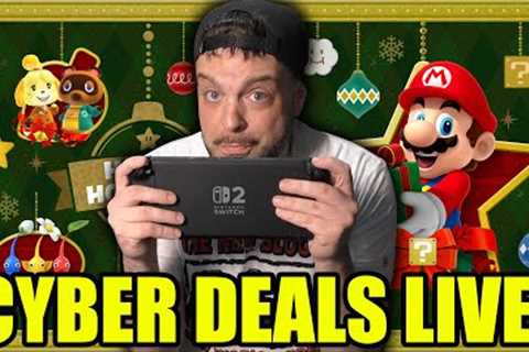 HUGE Nintendo eShop Cyber Deals For Switch 2/Switch LIVE!