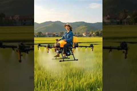 Modern Farming with Drone Technology | Smart Agriculture in Action