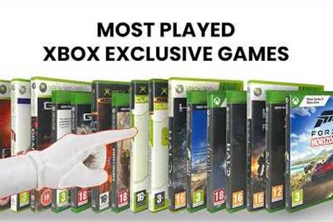Unboxing the 20 Most Played Xbox Exclusive Games of All Time