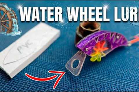 Homemade Water Wheel Lure From Scratch!