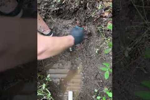 Yard leak repair! #plumber #plumbing #howto