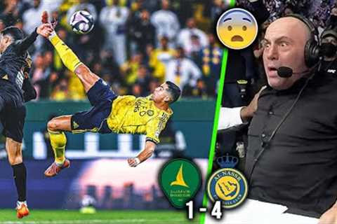 CRISTIANO RONALDO Scores INSANE Bicycle Kick! Commentators GO CRAZY