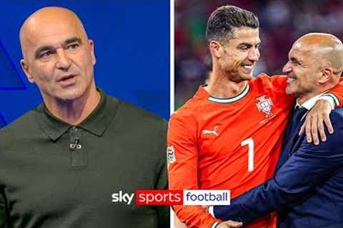 Roberto Martinez emphasises Cristiano Ronaldo's influence on the national team
