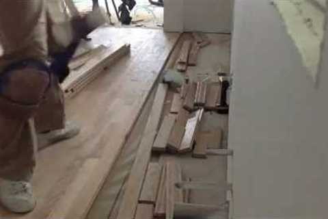 Hardwood Floor Racking and Installation Tips