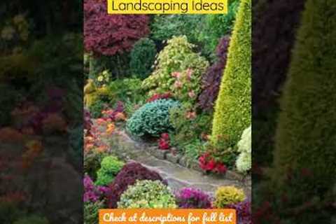 🔥TOP 10 Amazing Garden Landscaping Ideas❗️#landscape #garden #ideas #top10