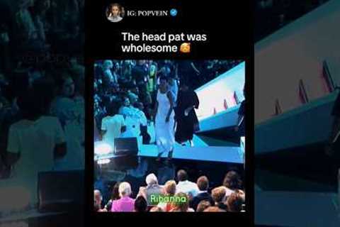 When Rihanna ran to Chris Brown to show everyone she forgave him 🩷