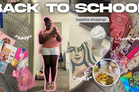 BACK TO SCHOOL SUPPLIES SHOPPING + HAUL 2025 ★ | *Junior Year* 📚✏️