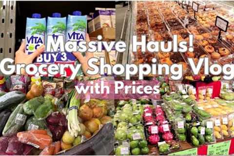 60 Min Relaxing ASMR | Grocery Shopping Vlog | Massive Hauls Compilation Video | Everyday with Ana