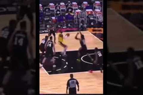 Lebron James dunk nba funny #shorts