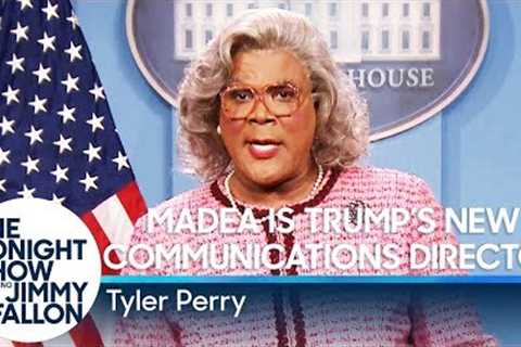 Madea Is Trump's New Communications Director
