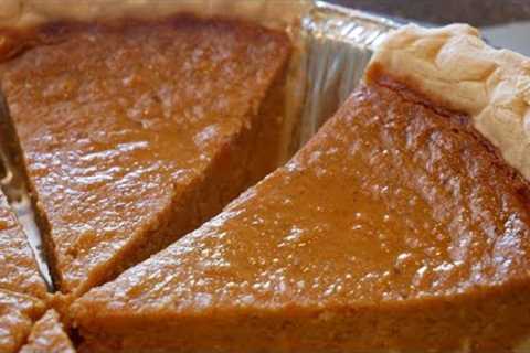 How to Make a Sweet Potato Pie | Sweet Potato Pie | Thanksgiving Recipe