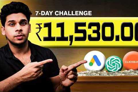 I tried Affiliate Marketing for 7 Days *On ClickBank*