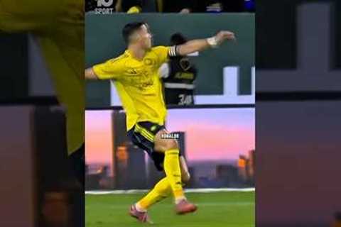 CRISTIANO RONALDO SCORED A CRAZY BICYCLE KICK GOAL TODAY 🤯