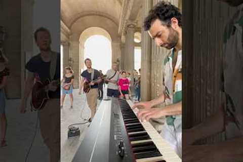 Bach Toccata and Fugue Musical battle: Electric Guitar vs Piano (Full Version!)