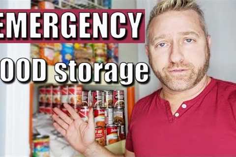 PREPPER FOOD PANTRY  | EMERGENCY FOOD STORAGE