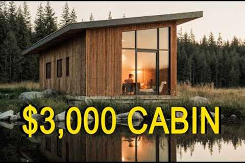 I Built a $3,000 Off-Grid Cabin Anyone Can Copy (Full Guide)