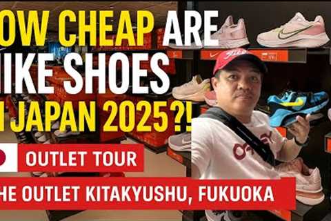 How Cheap Are NIKE Shoes in Japan? 👟 Fukuoka Outlet Tour 2025 | Japan Vlog