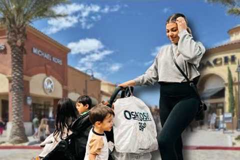 NO BUDGET SHOPPING SPREE as a mom of 3! Ages 7, 5 &amp; 2!