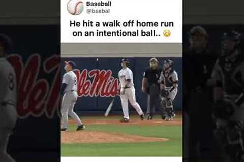 He Sent It 😳 #baseball
