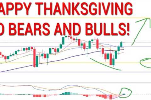 🔥EXPECTED MOVES, TIMEFRAMES, VIX 85%. HAPPY THANKSIGVING! Stock Market Technical Analysis. SPY QQQ