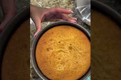 The Secret to Super Moist Cakes | Beginner Baking Hack #cake