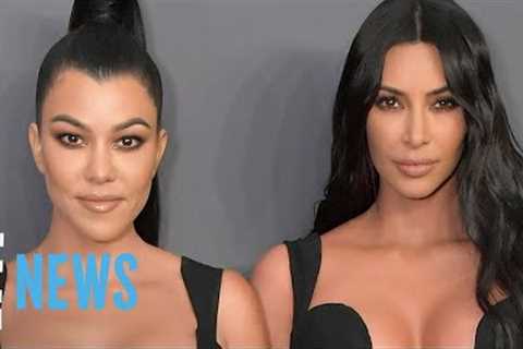 Kourtney Kardashian Makes Harsh Comment on Kim Kardashian's Law Career | E! News