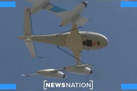 New drone technology could revolutionize military logistics | Elizabeth Vargas Reports