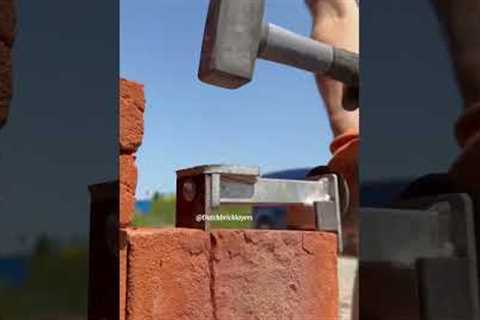 Amazing Bricklayer tools #masonry #construction #tool #bricklaying