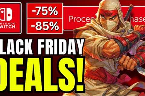BLACK FRIDAY Nintendo eShop DEALS | 13 Games at HISTORIC LOWS!