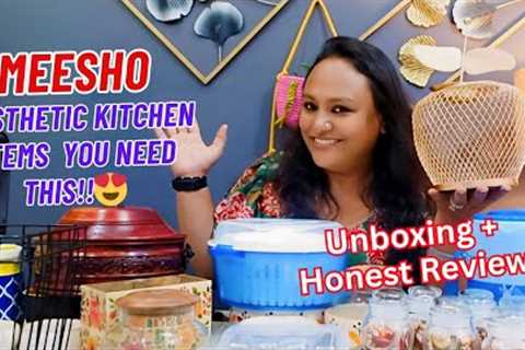 Aesthetic Kitchen Items From Meesho 😍 You NEED This! Yeh Products Ne Meri Kitchen Game Change Kar..