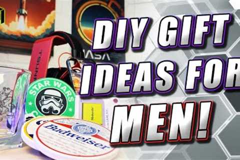 DIY Gift Ideas For Men Personalized With 3D Printing, Laser Engraving, and UV Ink Printing!
