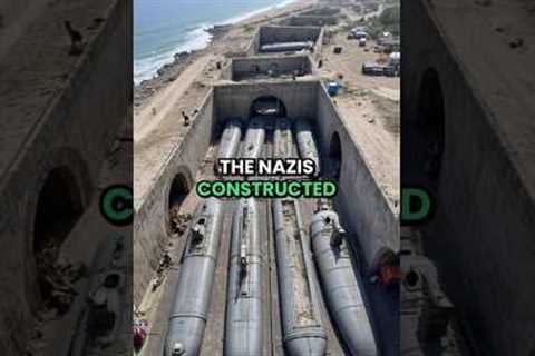 Inside Hitler’s Secret Submarine Bases 🏗️🌊 #UboatLairs #WWII