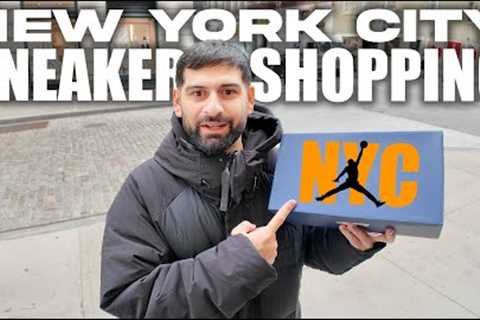 Sneaker Shop With Me in NEW YORK CITY | Jobs Not Finished EP 11