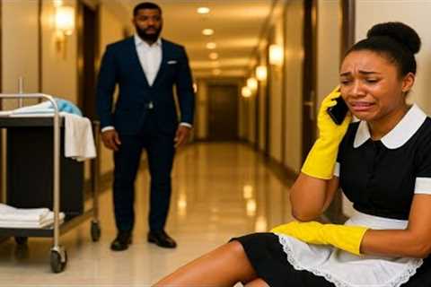 Billionaire Sees Young Hotel Cleaner Crying in the Hallway — You Won’t Believe What Happened Next…