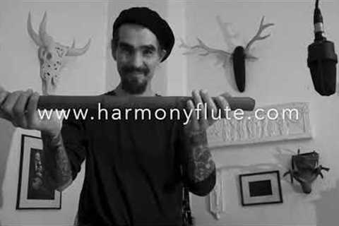 Carsten Klatte playing on 1.8 D key shakuhachi rosewood by HarmonyFlute workshop