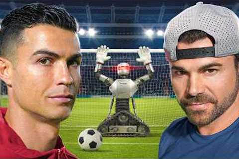 Ronaldo vs My Unbeatable Goalie Robot