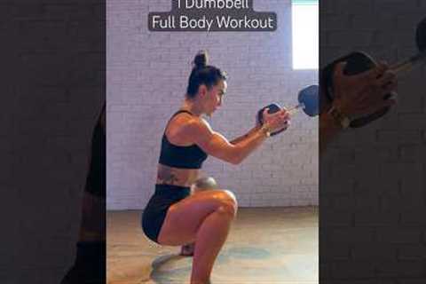 1 Dumbbell Full Body Workout